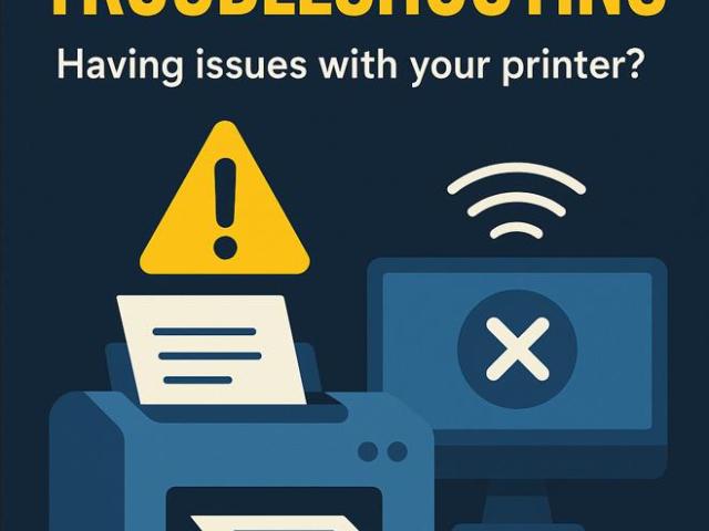 Printer installation or troubleshooting ~ $100